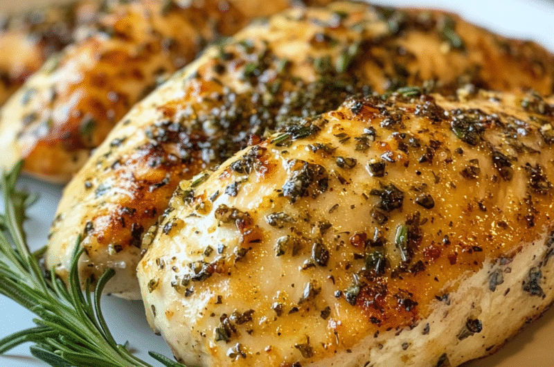 Air Fryer Garlic Herb Chicken