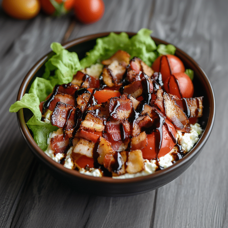 Cottage Cheese BLT Bowl
