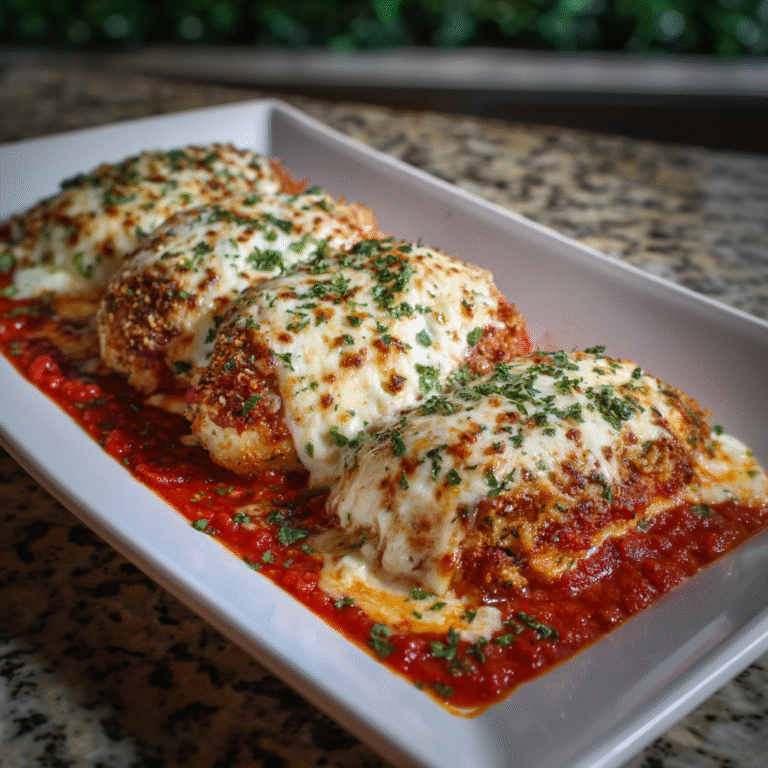 Baked Chicken Parmesan