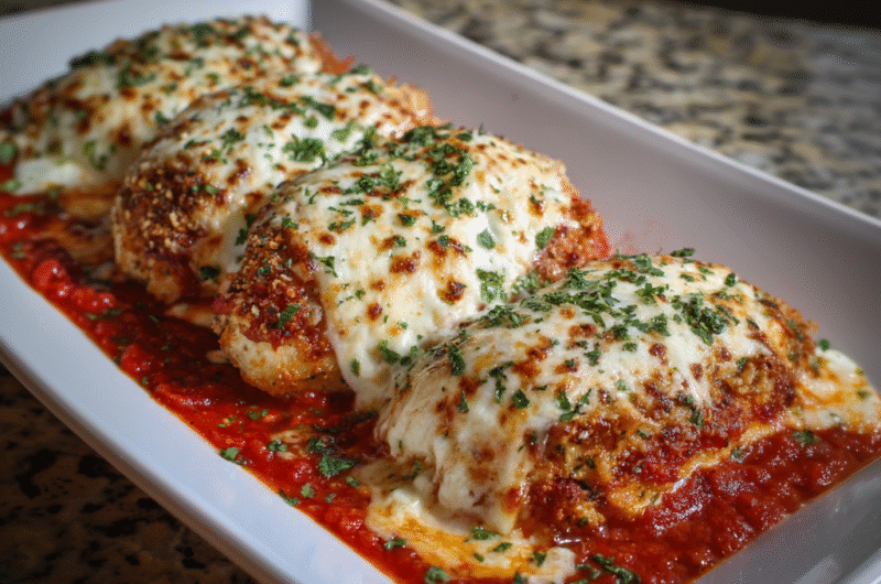 Baked Chicken Parmesan