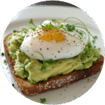 Instant Pot Poached Eggs over Avocado Toast