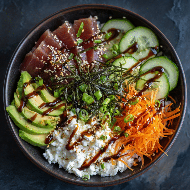 Sushi Cottage Cheese Bowl