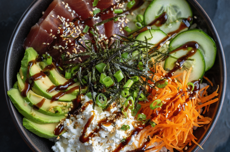 Sushi Cottage Cheese Bowl